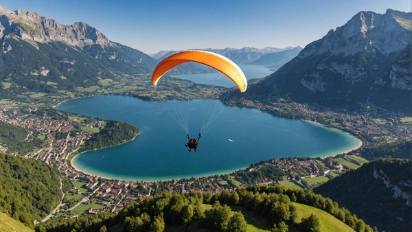 Découvrir le parapente à annecy: guide complet et conseils